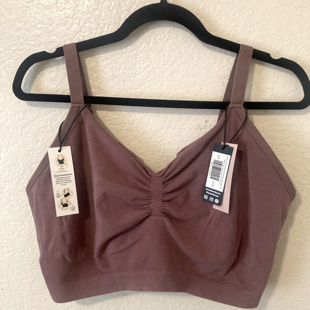 Kindred Bravely Dusty Rose Sublime Pumping/Sleep Bra
